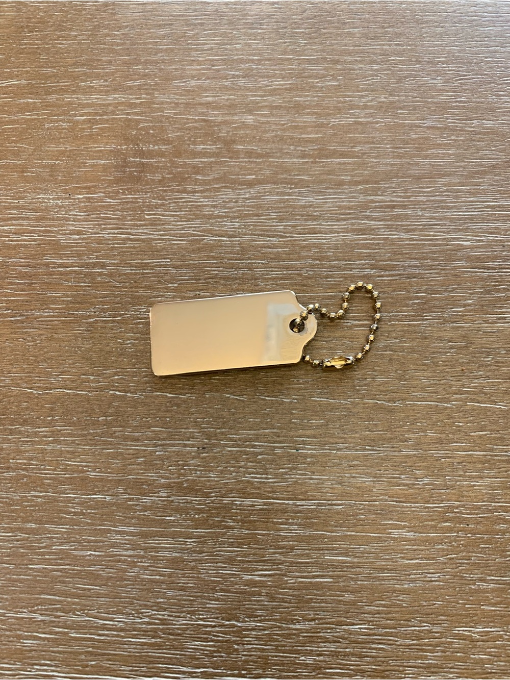 Coach Gold-Tone hang tag - Picture 5 of 5